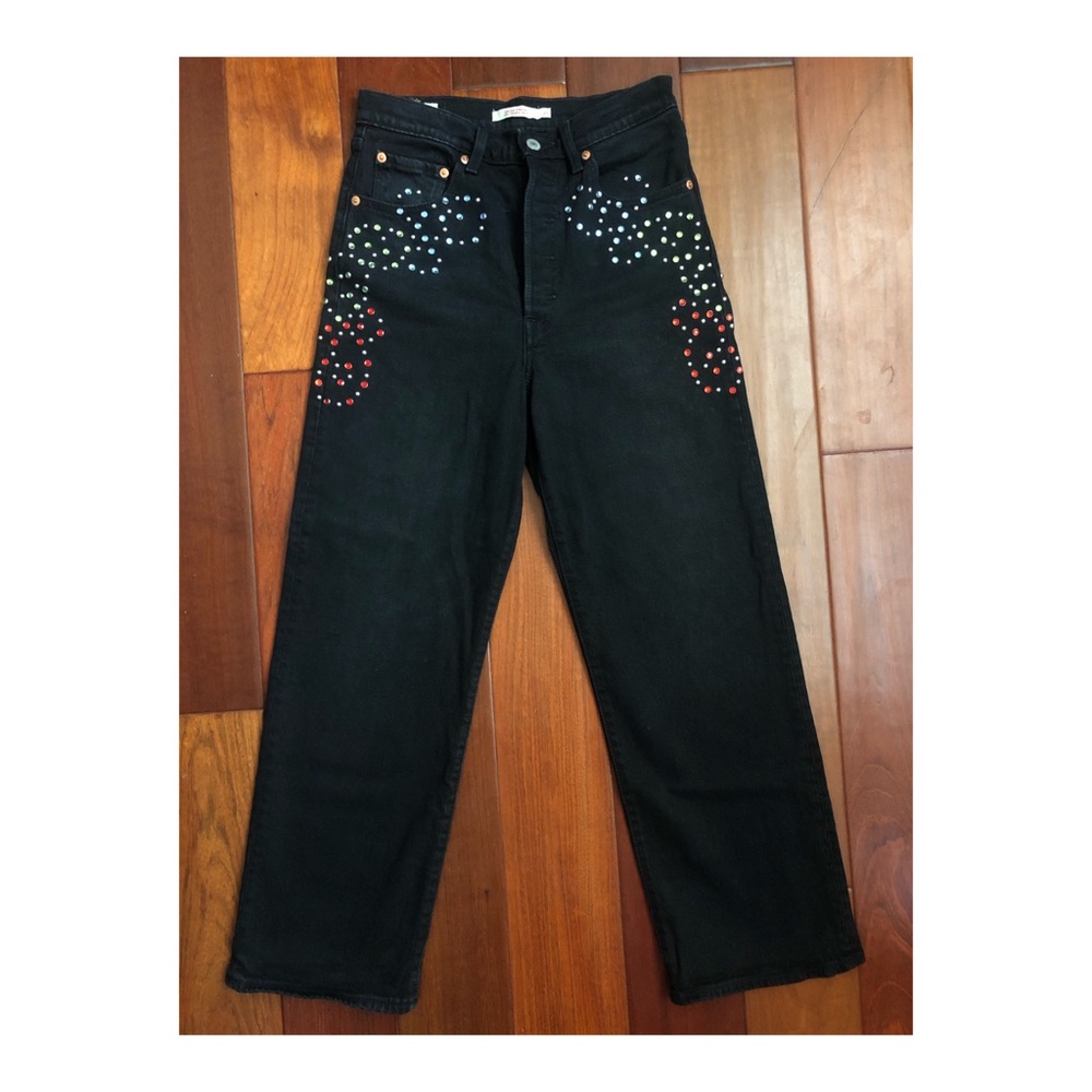 LEVIS RIBCAGE STRAIGHT LEG JEANS